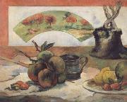 Paul Gauguin Still Life with Fan (mk06) oil painting on canvas